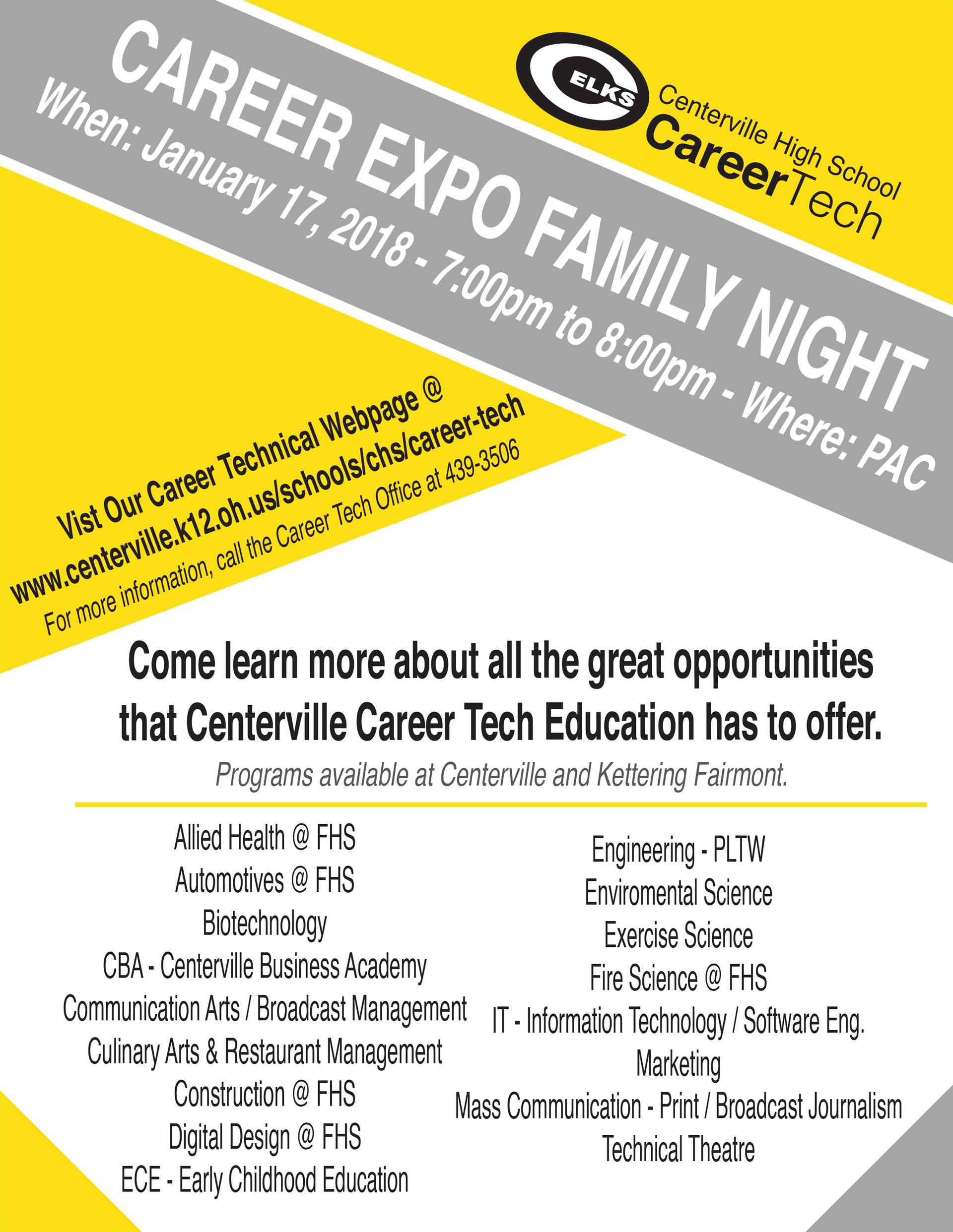 notes from centerville schools jan 10 2018 fairmont flyer