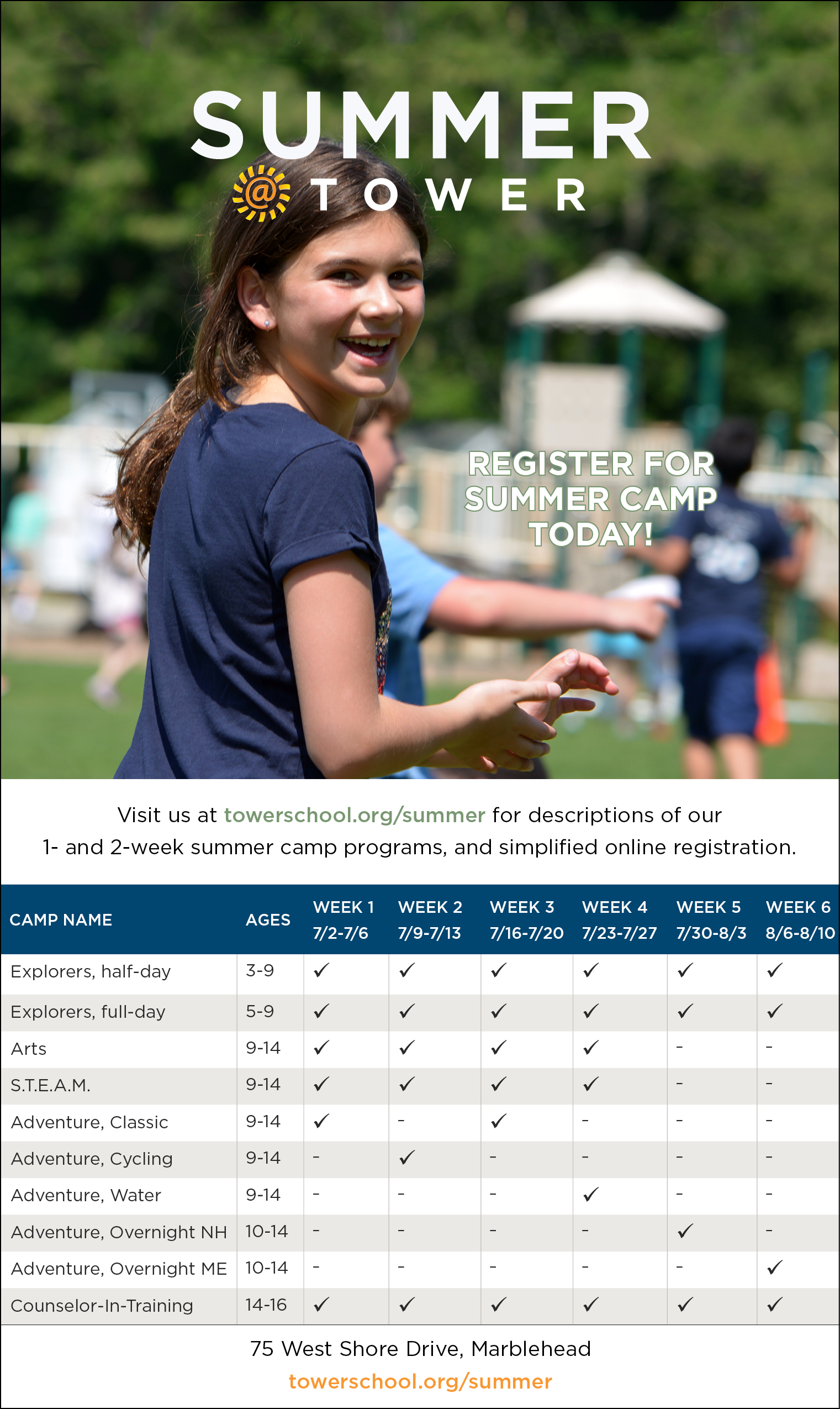 Registration for Summer Camp is Underway!