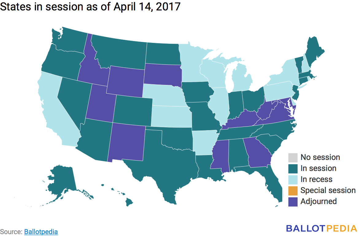 States in session States in session