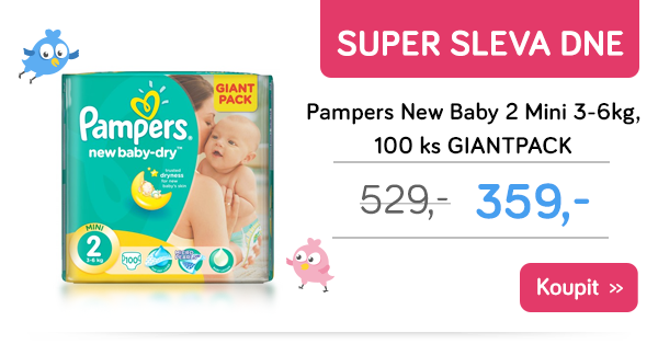 Plenky Pampers New Baby 2 Mini