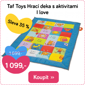 Hrací deka Taf Toys I love