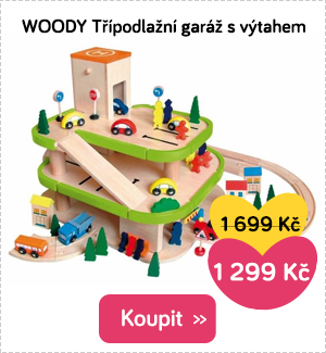 Woody garáž s výtahem