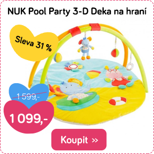 Deka na hraní NUK Pool Party