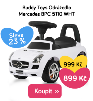 Odrážedlo Buddy Toys Mercedes BPC 5110 WHT