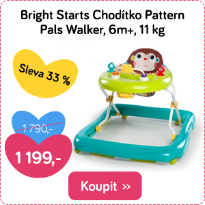 Chodítko Bright Starts Pattern Pals