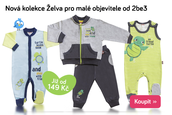 Dětské oblečení 2be3 Želva