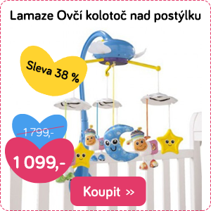 Kolotoč nad postýlku Lamaze Ovečky