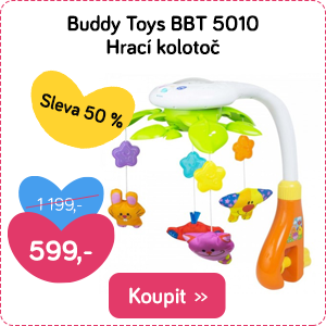 Kolotoč nad postýlku Buddy Toys