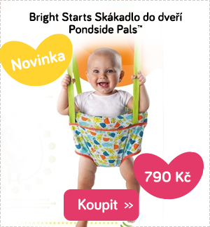 Skákadlo do dveří Bright Starts