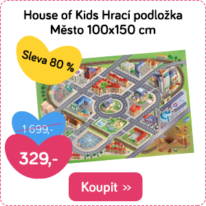 Hrací podložka House of Kids Město