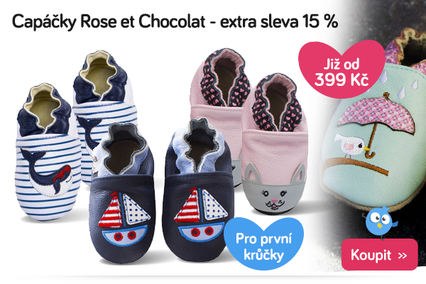 Capáčky Rose et Chocolat