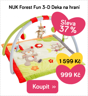 Deka na hraní NUK Forest Fun
