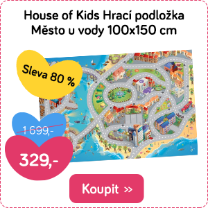Hrací podložka House of Kids Město u vody