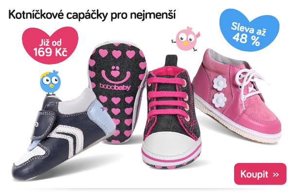 Kotníkové capáčky pro nejmenší
